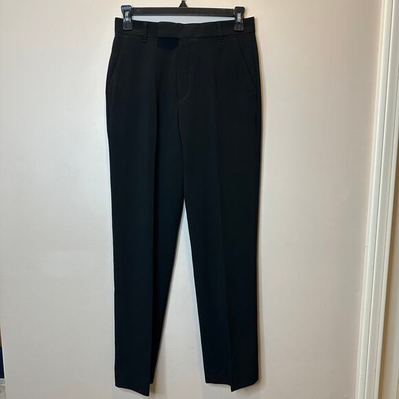 Calvin Klein Morgan Black Dress Pants Girls Size 14 Ankle Trousers Formal Career - Picture 1 of 12